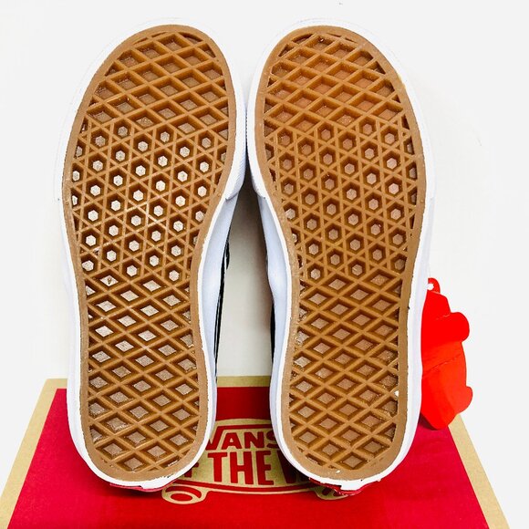 Kids Van's Shoes Authentic Classic Slip On Black Size 13 - Picture 8 of 10